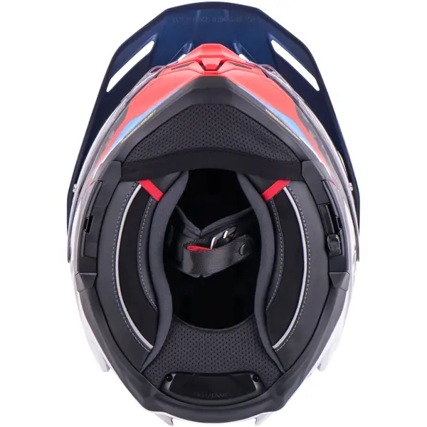Capacete HJC RPHA 60 Dakar - Branco/Azul/Vermelho (Tri-Composto
