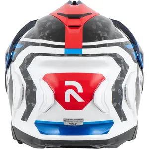Imagem 9 de Capacete HJC RPHA 60 Dakar - Branco/Azul/Vermelho (Tri-Composto)