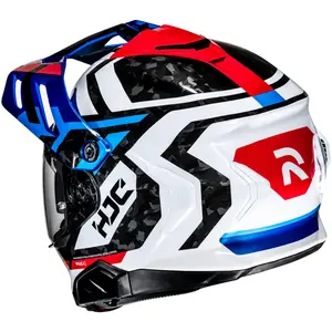 Imagem 6 de Capacete HJC RPHA 60 Dakar - Branco/Azul/Vermelho (Tri-Composto)