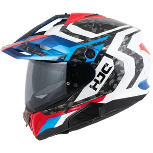 Imagem 2 de Capacete HJC RPHA 60 Dakar - Branco/Azul/Vermelho (Tri-Composto)