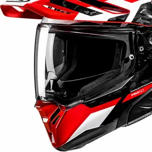 Imagem 2 de Capacete HJC RPHA 60 Dakar - Preto/Vermelho/Branco (Tri-Composto)
