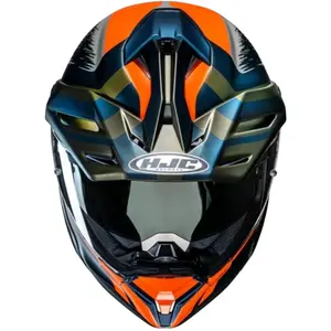 Imagem 5 de Capacete HJC RPHA 60 Quid - Azul/Laranja/Verde/Cinza Fosco (Tri-Composto)