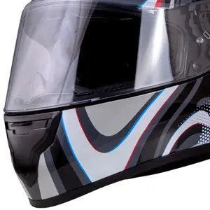 Imagem 3 de Capacete X11 Trust Spiral - Preto/Cinza/Branco