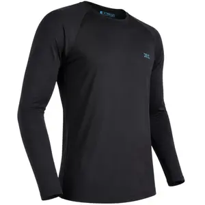 Imagem 4 de Camisa Segunda Pele Texx Season V2 Basic Inverno - Preta
