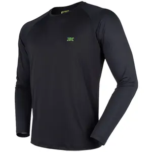 Camisa Segunda Pele Texx Season V2 Longa - Preta