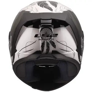 Imagem 9 de Capacete LS2 Rapid III Boho - Branco/Preto/Rosa