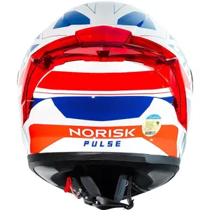 Imagem 6 de Capacete Norisk Flow Pulse - Branco/Azul/Vermelho