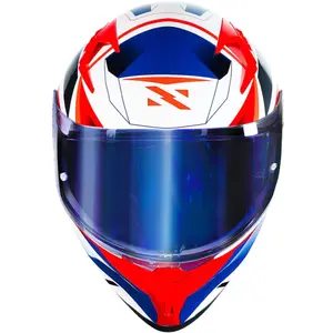 Imagem 4 de Capacete Norisk Flow Pulse - Branco/Azul/Vermelho