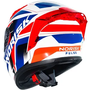 Imagem 5 de Capacete Norisk Flow Pulse - Branco/Azul/Vermelho