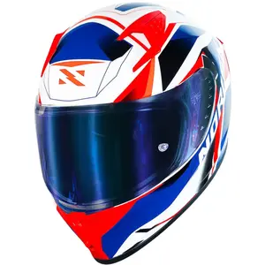Imagem 3 de Capacete Norisk Flow Pulse - Branco/Azul/Vermelho