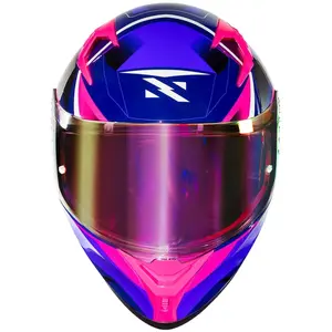 Imagem 5 de Capacete Norisk Flow Pulse - Preto/Azul/Rosa