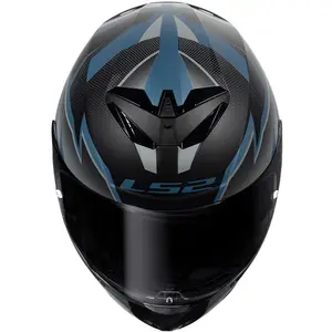 Imagem 6 de Capacete LS2 Rapid III Xtrem - Preto/Azul Petrol Fosco
