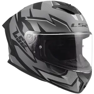 Imagem 3 de Capacete LS2 Rapid III Xtrem - Preto/Cinza Fosco