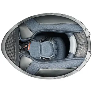 Imagem 8 de Capacete LS2 Rapid III Xtrem - Preto/Cinza Fosco