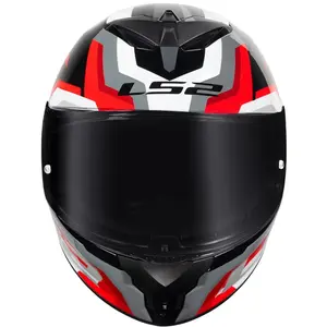 Imagem 5 de Capacete LS2 Rapid III Hyper - Preto/Vermelho