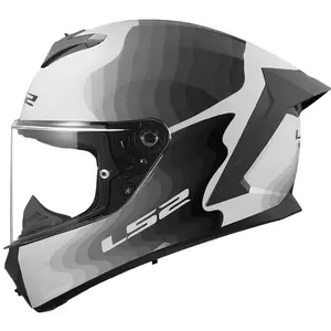 Capacete LS2 Rapid III Flow - Branco/Cinza