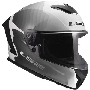 Imagem 4 de Capacete LS2 Rapid III Flow - Branco/Cinza