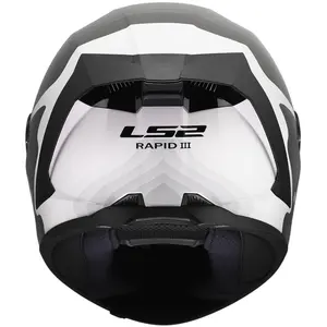 Imagem 8 de Capacete LS2 Rapid III Flow - Branco/Cinza