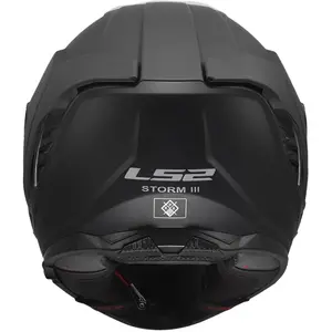 Imagem 5 de Capacete LS2 Storm III Monocolor - Preto Fosco