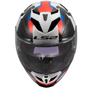 Imagem 5 de Capacete LS2 Storm III Sporty - Branco/Azul/Vermelho