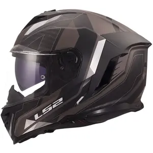 Capacete LS2 Storm III Sporty - Preto/Cinza