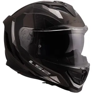 Imagem 4 de Capacete LS2 Storm III Sporty - Preto/Cinza