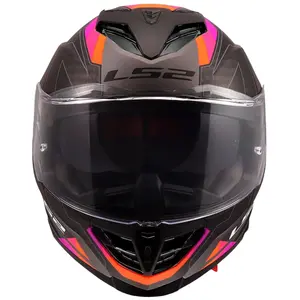 Imagem 5 de Capacete LS2 Storm III Sporty - Cinza/Roxo