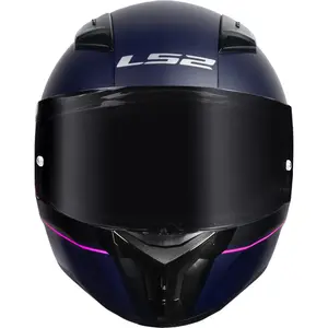 Imagem 7 de Capacete LS2 Vigo Vision - Azul Navy/Rosa Fosco