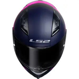 Imagem 8 de Capacete LS2 Vigo Vision - Azul Navy/Rosa Fosco