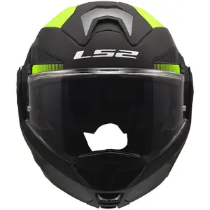 Imagem 8 de Capacete LS2 Advant X FF901 Nova - Preto/Amarelo Fosco (Articulado)