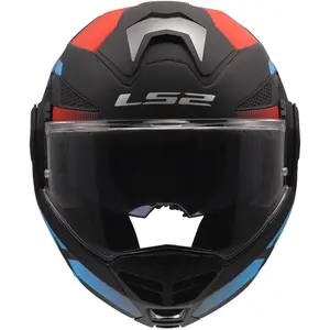 Imagem 5 de Capacete LS2 Advant X FF901 Nova - Preto/Vermelho/Azul (Articulado)