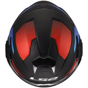 Imagem 7 de Capacete LS2 Advant X FF901 Nova - Preto/Vermelho/Azul (Articulado)