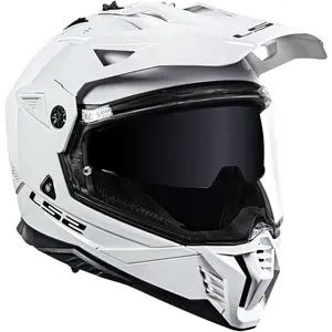 Imagem 5 de Capacete LS2 MX702 Pioneer 2 Monocolor - Branco