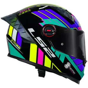 Imagem 2 de Capacete LS2 FF358 Pro Bomber - Preto/Verde