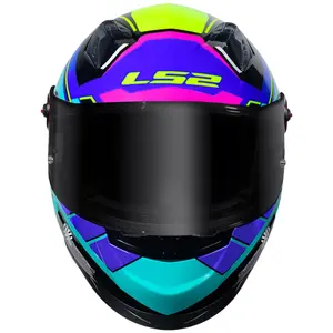 Imagem 4 de Capacete LS2 FF358 Pro Bomber - Preto/Verde
