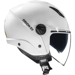 Imagem 2 de Capacete Norisk Orion SV Monocolor (Aberto) - Branco