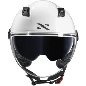 Imagem 3 de Capacete Norisk Orion SV Monocolor (Aberto) - Branco