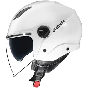 Capacete Norisk Orion SV Monocolor (Aberto) - Branco