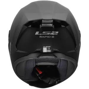 Imagem 8 de Capacete LS2 Rapid III Monocolor - Preto Fosco