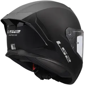 Imagem 7 de Capacete LS2 Rapid III Monocolor - Preto Fosco