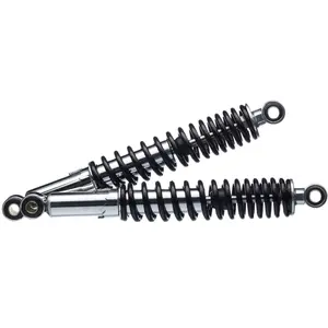 Amortecedor GP7 Cromado com Regulagem - Honda CG 125 1983-1999 / ML/Turuna 125 1976-1987 (Par)
