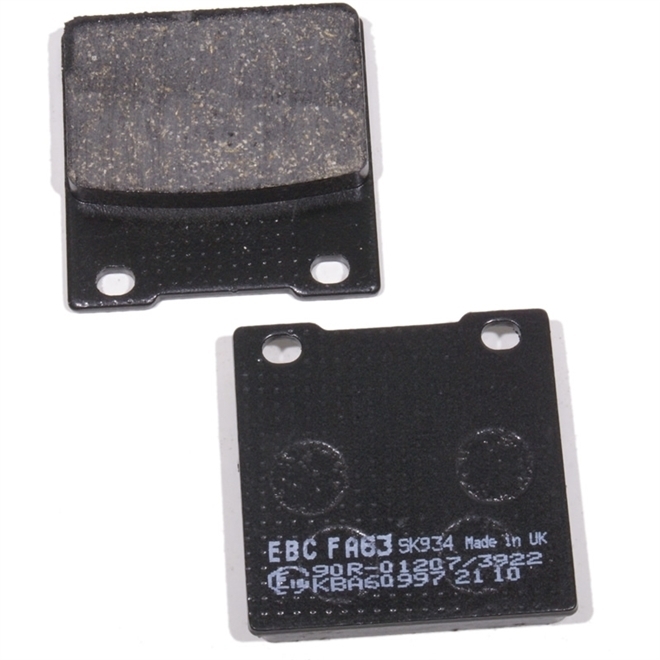 EBC Bremsen FA63 Bremsbeläge Set – Hochleistungs-Bremsen Für Optimale Bremskraft