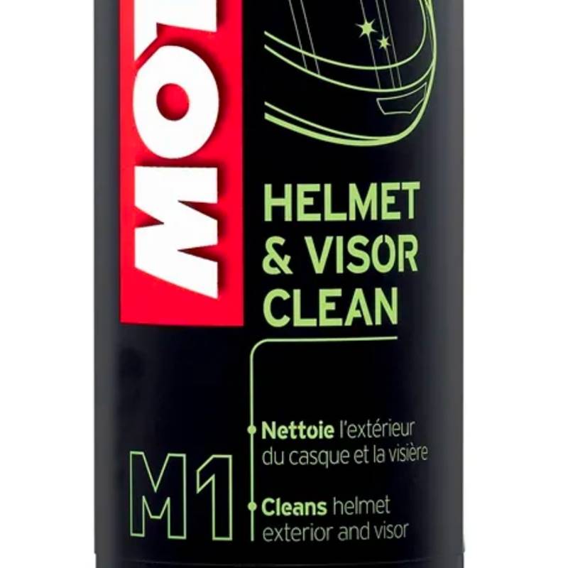 Motul MC Care M1 Helmet & Visor Clean Limpeza de Capacetes 250ml Grid