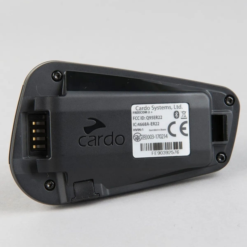 Batteria Ricambio Vhbw Per Cuffie Cardo Scala Rider Freecom 2 - 400mAh, 3.7V Li-Poly (Sostituisce H452050)