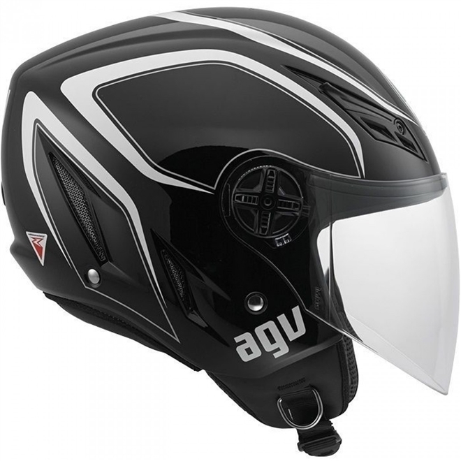 Capacete AGV Blade (Aberto) Tab Preto - Grid Motors