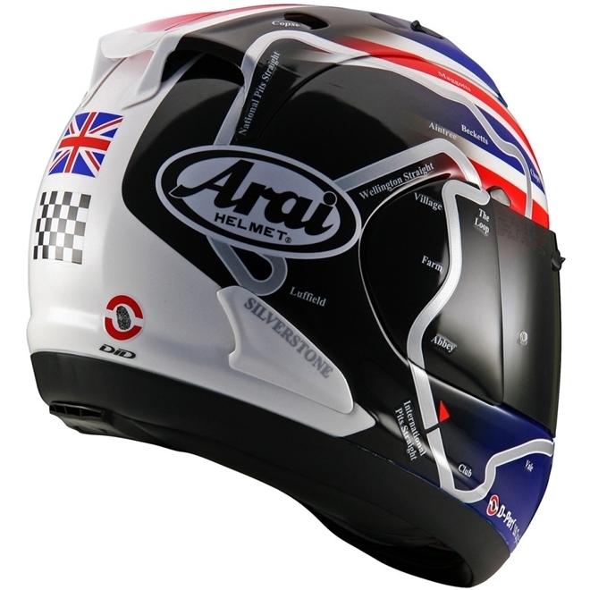 Capacete Arai RX-7 GP Haslam Track 