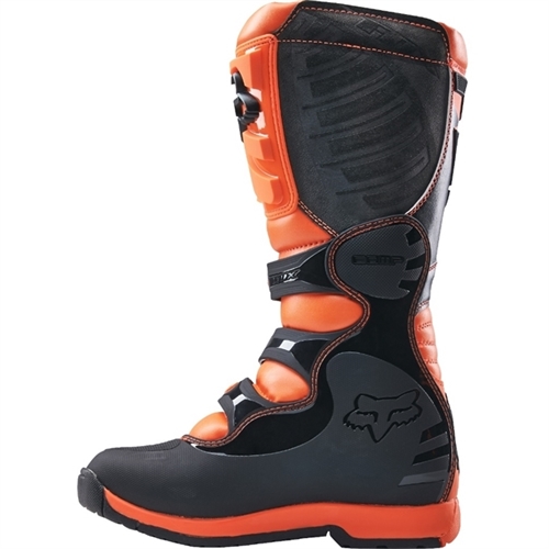 bota fox comp 5 laranja