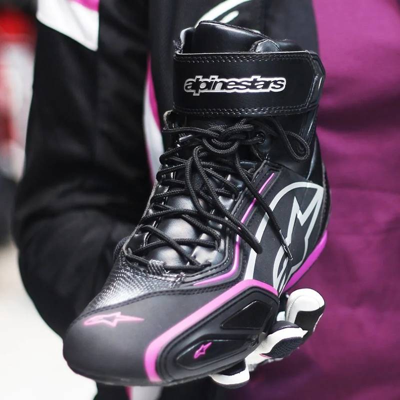 Tênis Alpinestars Stella Faster 2 WP Preta/Rosa (Feminino)
